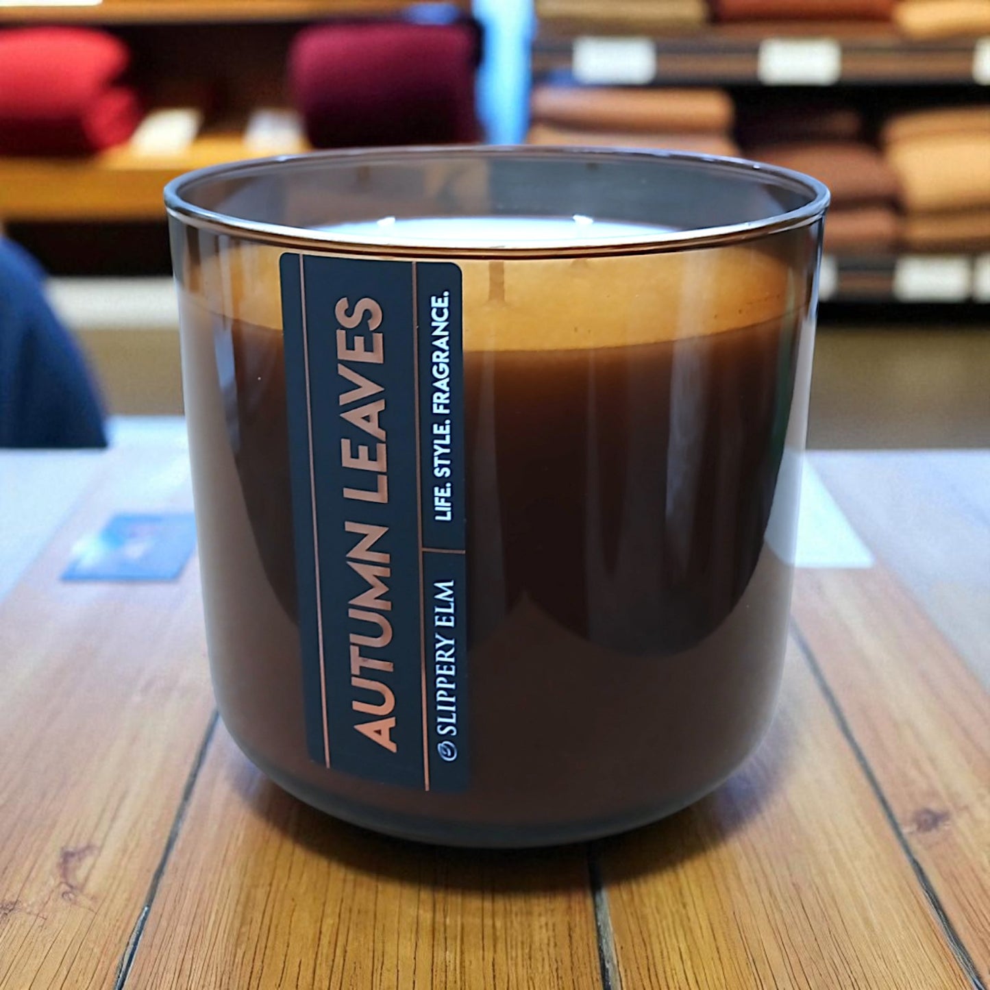 Autumn Leaves Lodge Life.Style 3-Wick Candle (16.5oz)