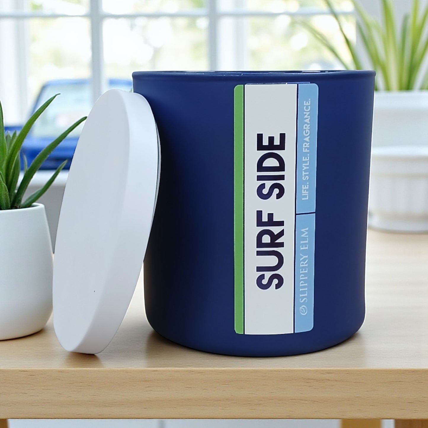 Surf Side Glass Candle Tumbler