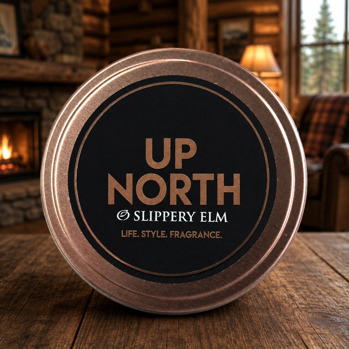 Up North 5.8oz Lodge LifeStyle Candle Tin