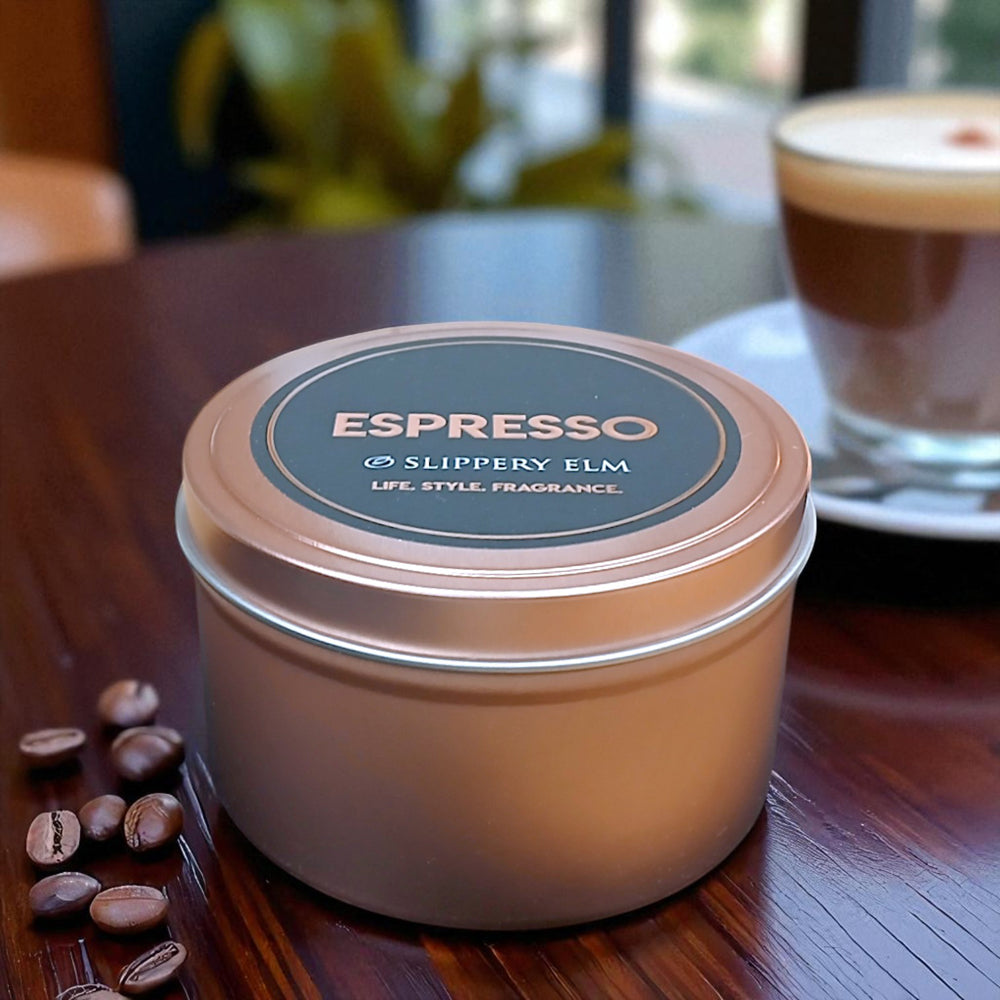 Espresso 5.8oz Lodge LifeStyle Candle Tin