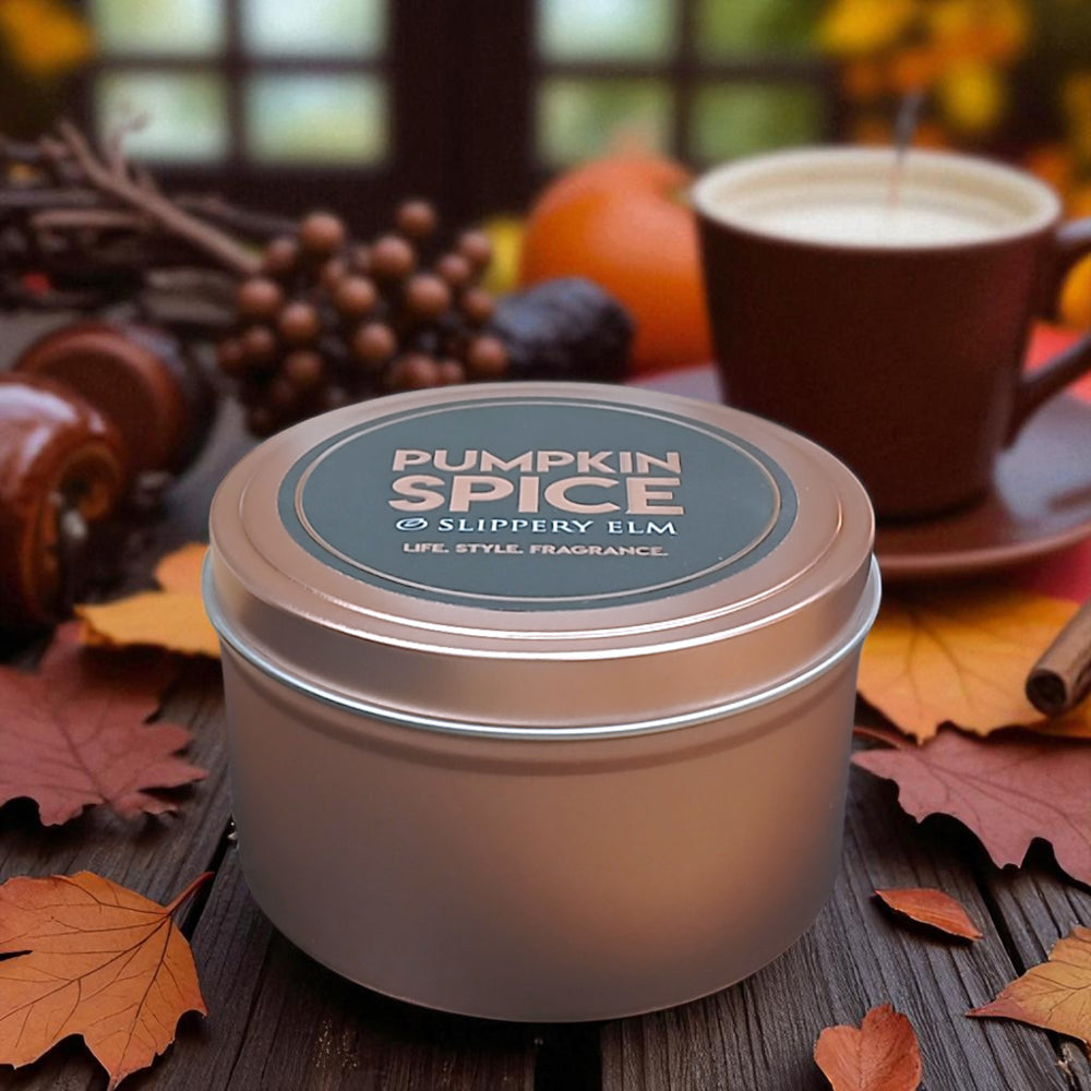 Pumpkin Spice 5.8oz Lodge LifeStyle Candle Tin