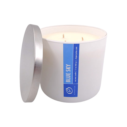 Blue Sky White 3-Wick Candle