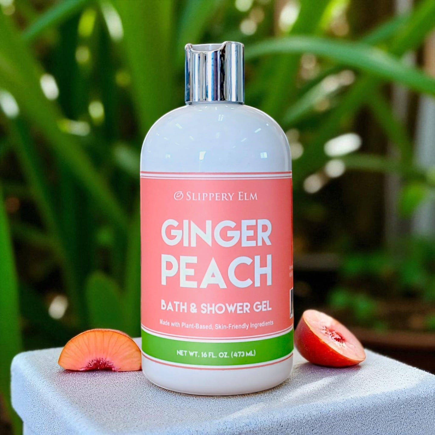 Ginger Peach Bath & Shower Gel (16oz)