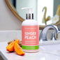 Ginger Peach Hand & Body Lotion (8oz)
