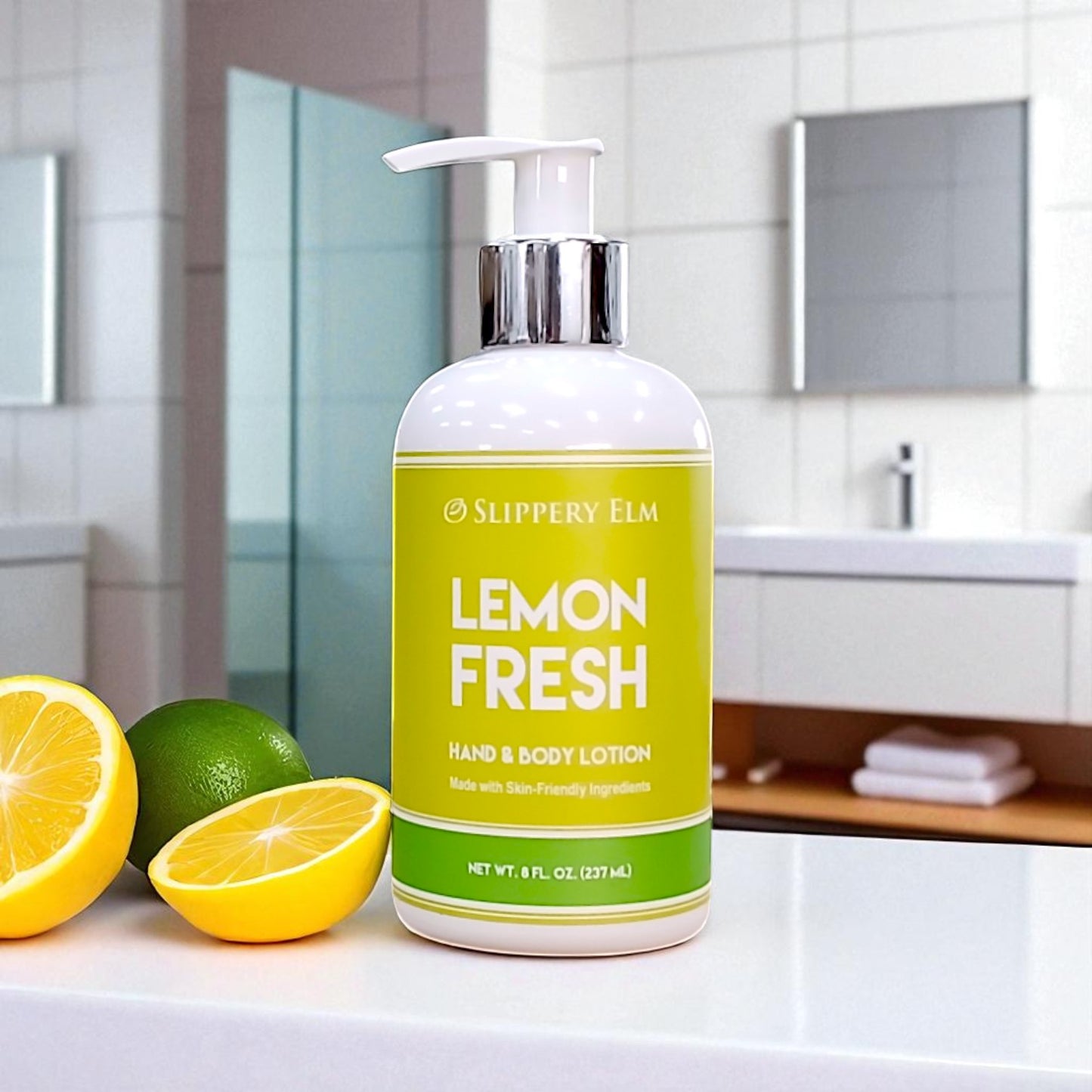 Lemon Fresh Hand & Body Lotion (8oz)