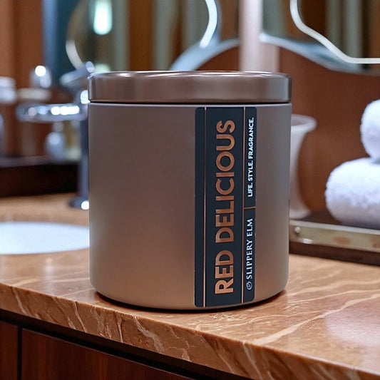 Red Delicious Lodge Life.Style Premium Candle Tin (11.5oz)