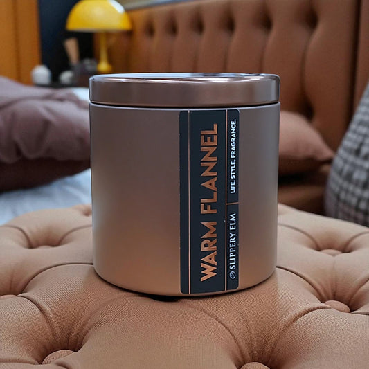 Warm Flannel Lodge Life.Style Premium Candle Tin (11.5oz)