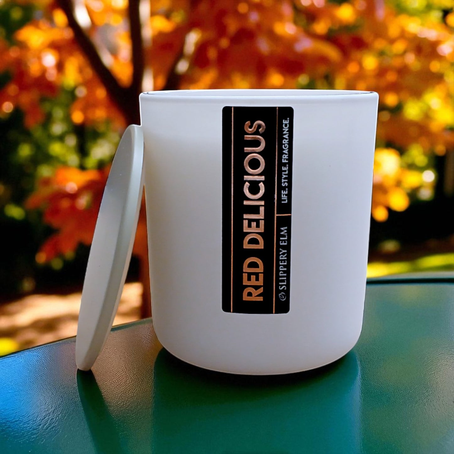 Red Delicious Lodge Life.Style Special Edition Glass Candle (13oz)