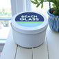 Beach GlassCoastal Life.Style Candle Tin