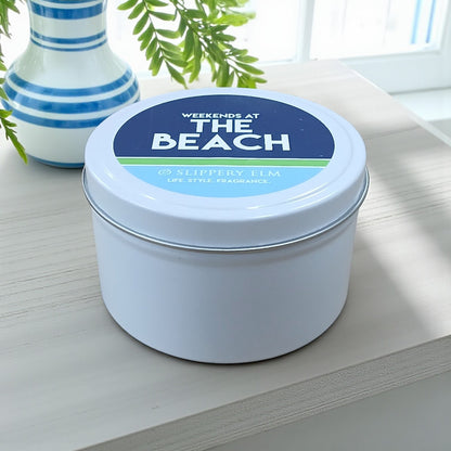 Weekends Coastal Life.Style Candle Tin