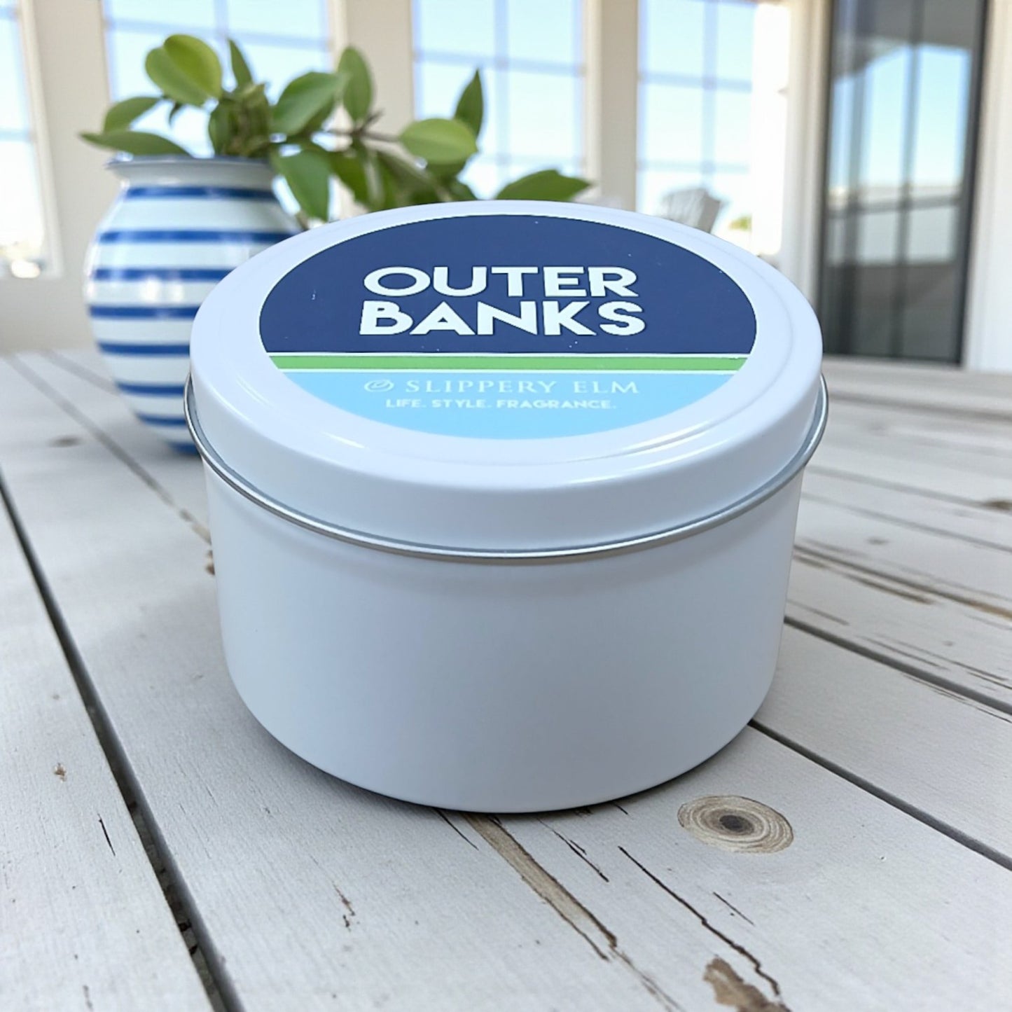 Weekends Coastal Life.Style Candle Tin