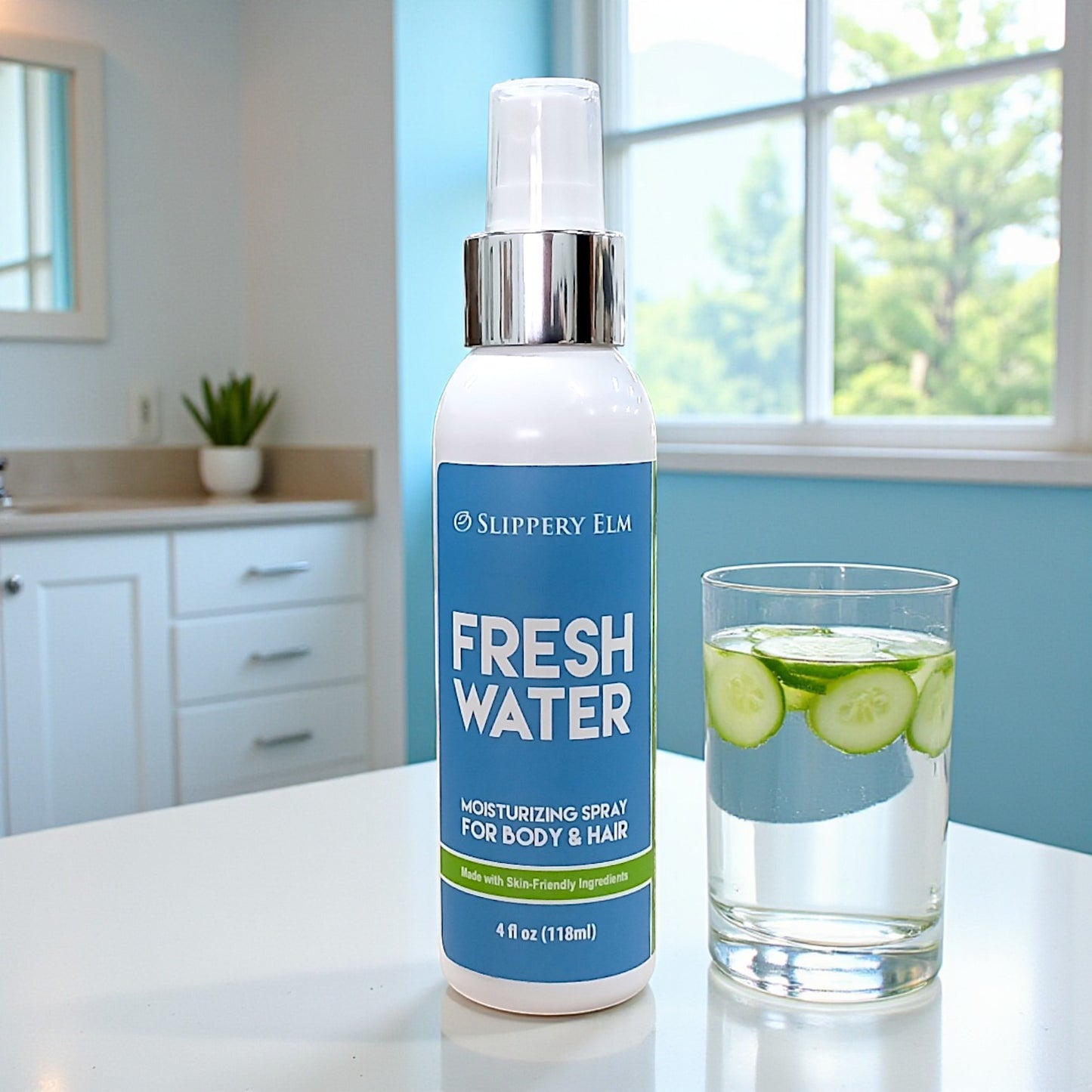 Fresh Water Moisturizing Spray for Body & Hair (4oz)