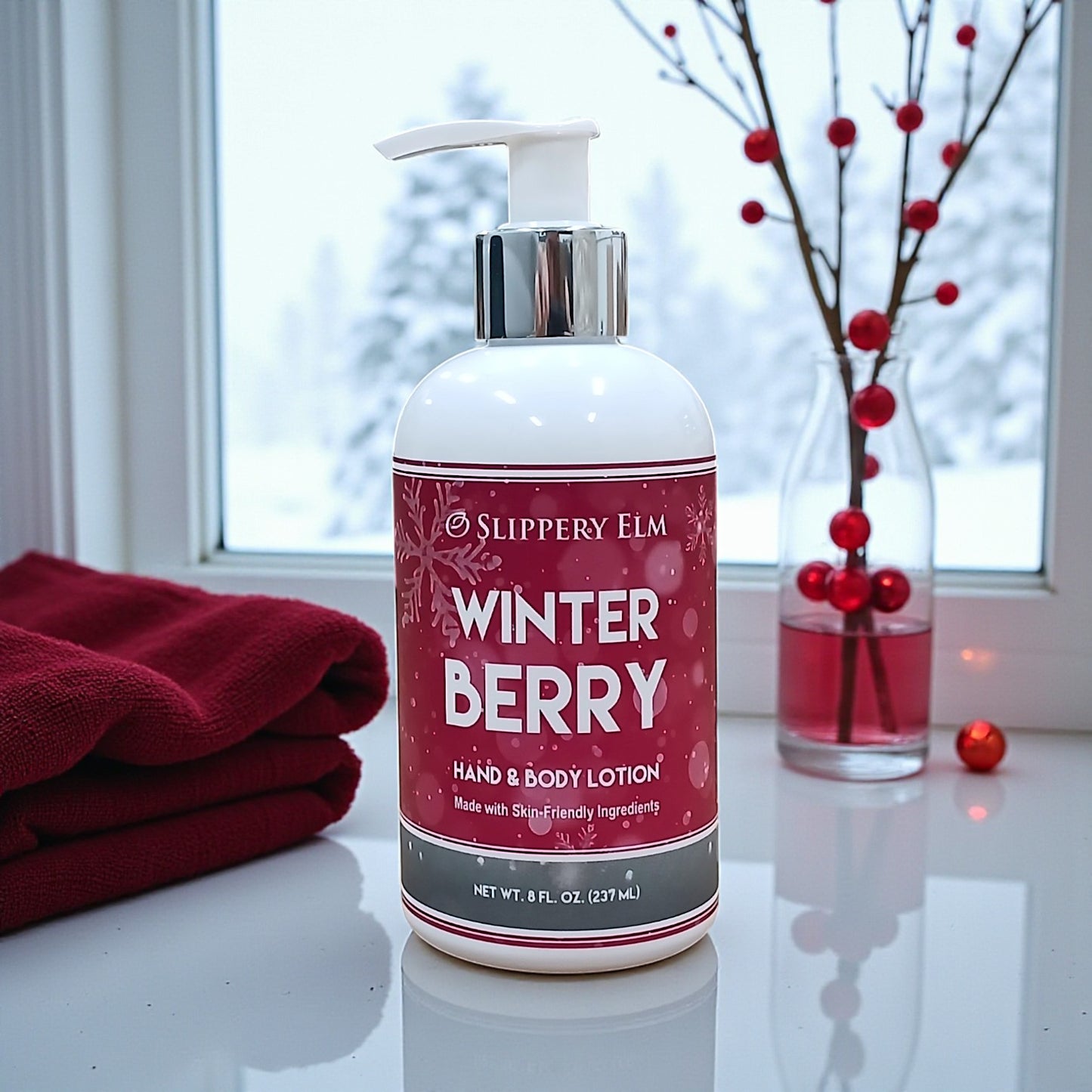 Winter Berry Hand & Body Lotion (8oz)