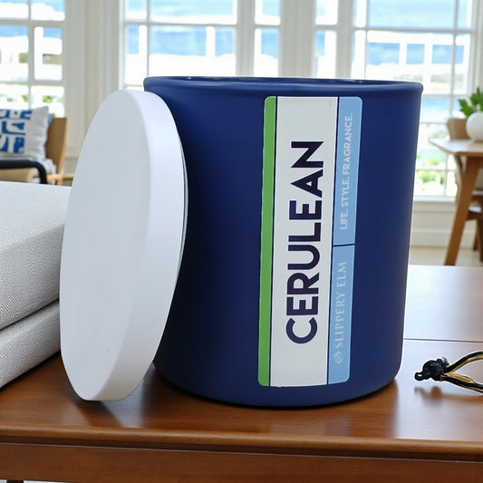 Cerulean Glass Candle Tumbler