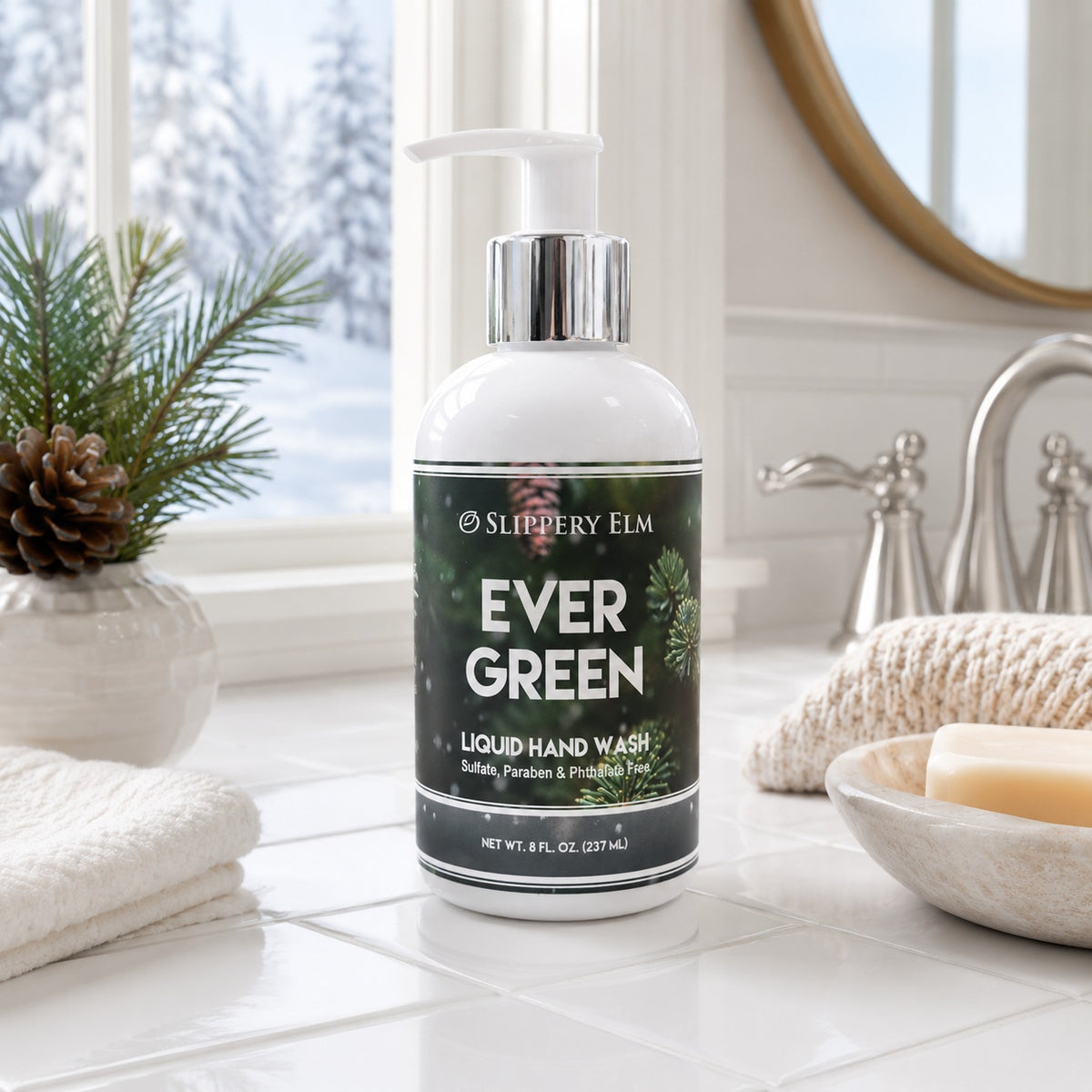 Evergreen Liquid Hand Wash (8oz)