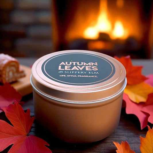 Autumn Leaves 5.8oz Lodge LifeStyle Candle Tin