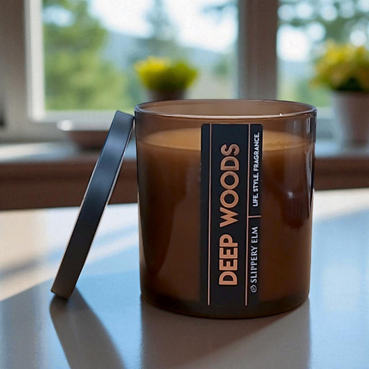 Deep Woods Lodge Life.Style Glass Candle (8.5oz)