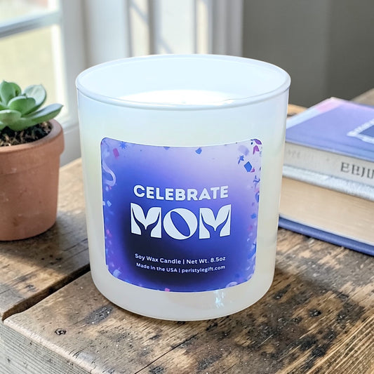 PG Celebrate Mom Glass Candle (8.5oz)