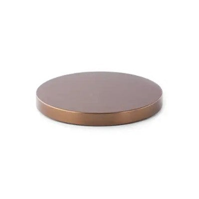 Flat Metal Candle Lids