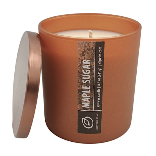 Maple Sugar 8.5oz Amaretto Glass Candle