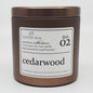 f.02/ Cedarwood Reserve Collection 11.5oz Candle Tin