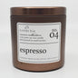 Espresso 11.5oz Premium Bronze Candle Tin